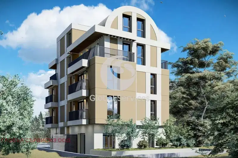 Three-room apartment with two terraces in Hipodruma, Sofia