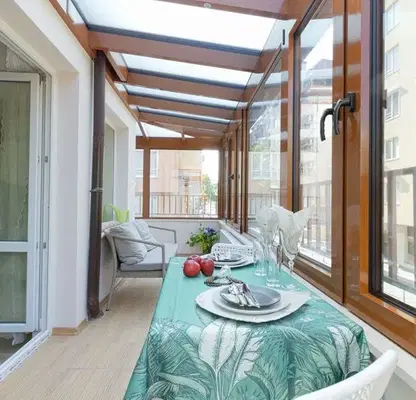 Photo 5 — One-room apartment in Hladilnika with two terraces