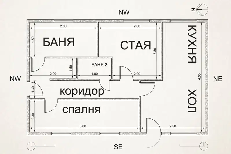 Three-room apartment with balcony in Iztok district, Sofia