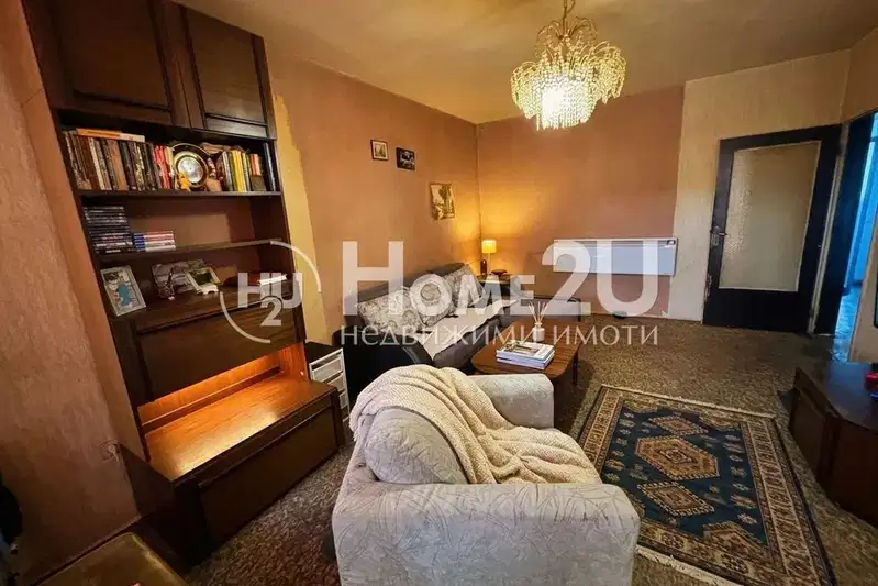 Two-room apartment in Krasna Polyana 3 with terrace
