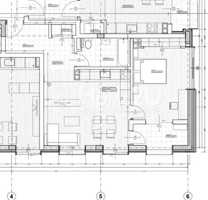 Photo 2 — Two-room apartment in Krastova vada with loggia and elevator