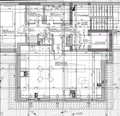 Photo 3 — Two-room apartment with an area of 101 sq m in Krastova vada, Sofia