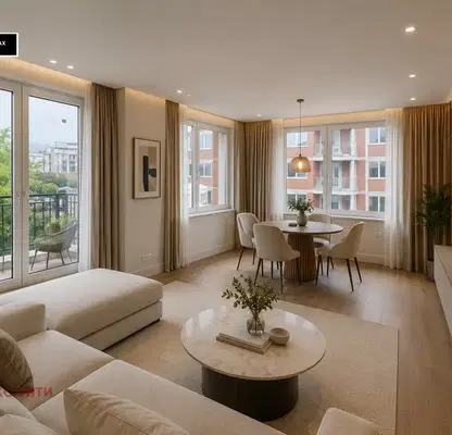 Photo 3 — Three-room apartment with south aspect in Krastova vada, Sofia