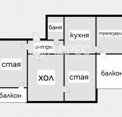 Снимка 4 — 3-стаен апартамент в Левски с гараж и две тераси