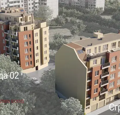 Снимка 2 — Тристаен апартамент с две тераси в Левски В, София