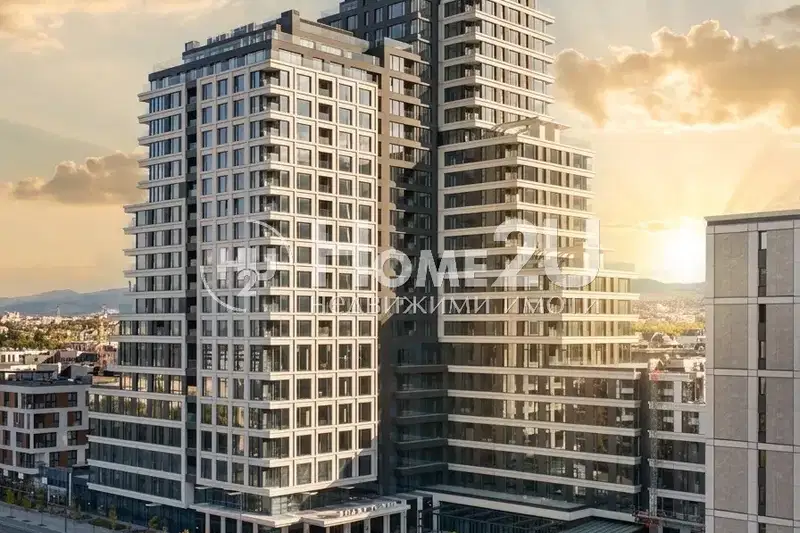 Двустаен апартамент с източно изложение в Лозенец, София
