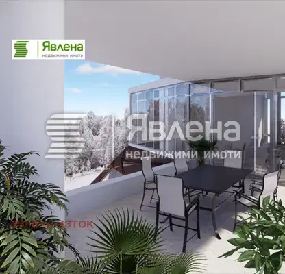 Снимка 3 — Мезонет с 3 нива и гледка към парк в Лозенец, София