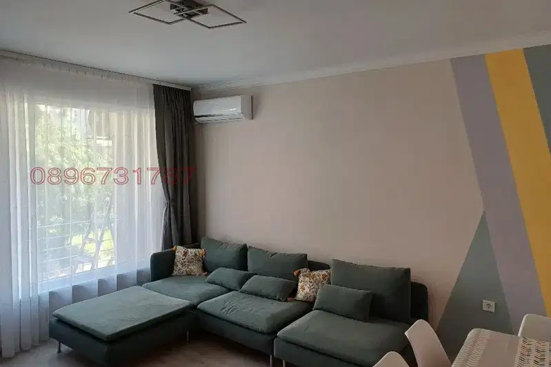 Three-room apartment with two terraces in Lozenets, Sofia