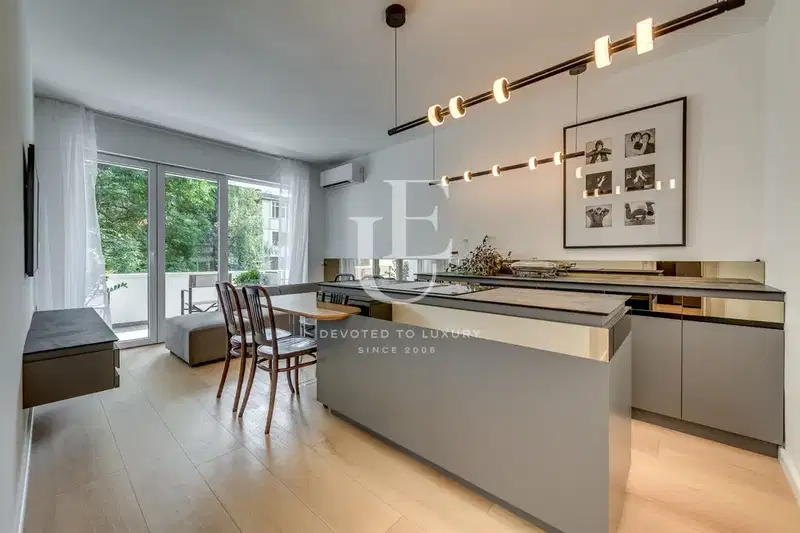 Three-room apartment with 2 terraces in Lozenets, Sofia