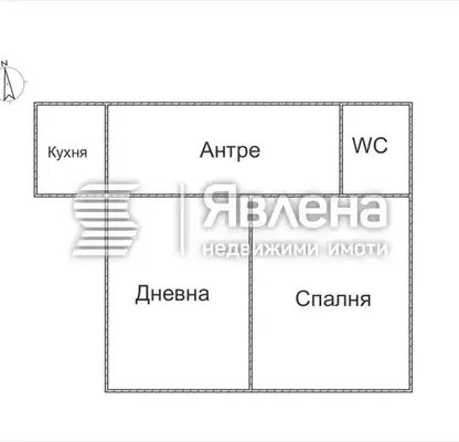 Снимка 5 — Двустаен апартамент в Люлин 1 с южно изложение