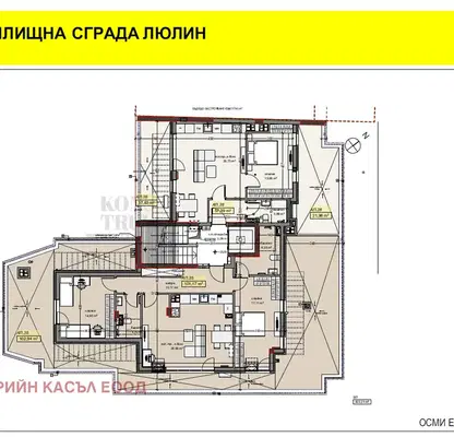 Photo 3 — Three-room apartment with panoramic terrace in Lyulin 10, Sofia