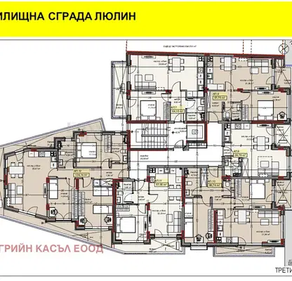 Photo 3 — Four-room apartment with panoramic terrace in Lyulin 10