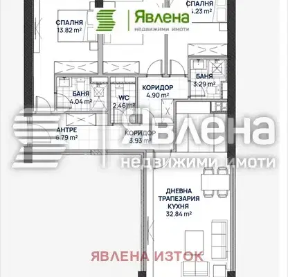 Photo 4 — Four-room apartment in Lyulin 2 with two terraces