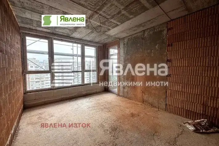 Four-room apartment in Lyulin 2 with terrace and parking space