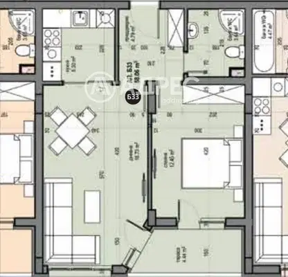 Photo 2 — 2-bedroom apartment in Sofiya, Lyulin 5