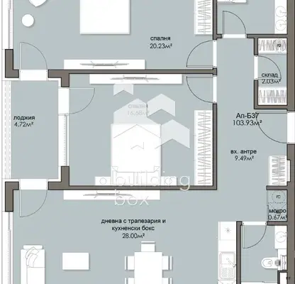 Photo 3 — Three-room apartment in Lyulin 5 with loggia and elevator