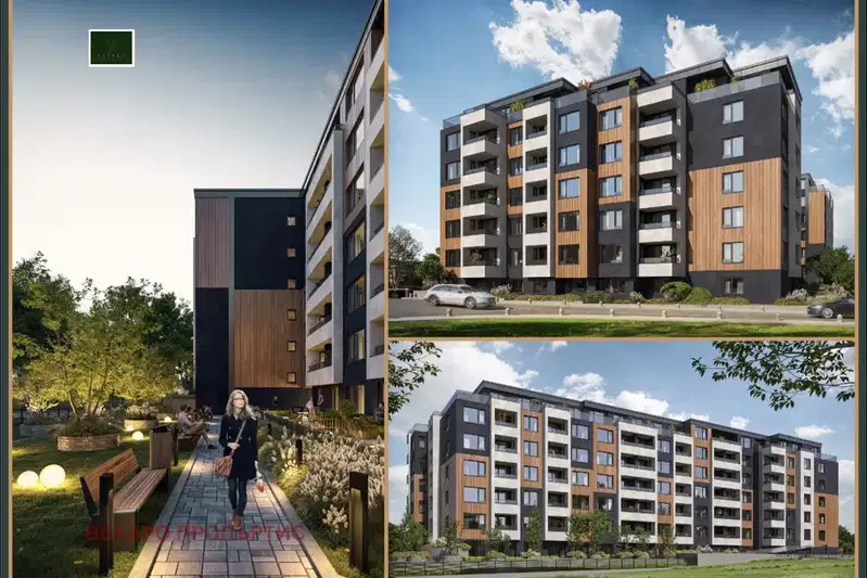 One-room apartment in Malinova Dolina with terrace