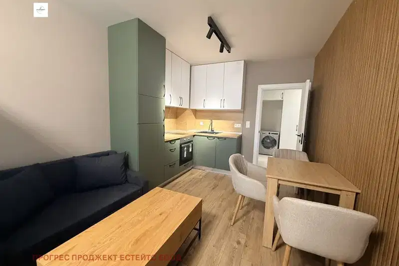 One-room apartment in Malinova Dolina with terrace and elevator