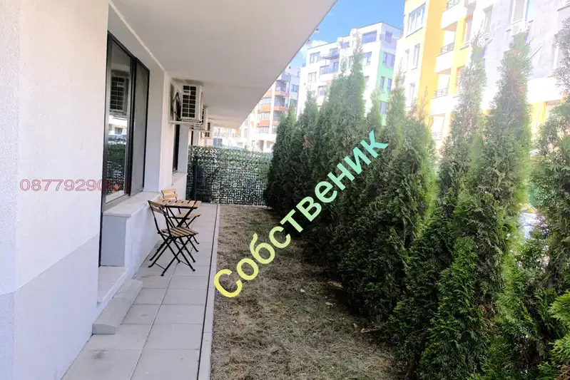 Two-room apartment with yard in Malinova Dolina, Sofia