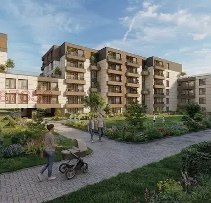 Photo 2 — 2-room apartment in Manastirski Livadi with terrace in gated complex