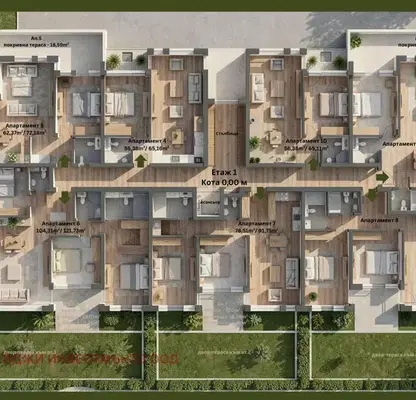 Photo 3 — Three-room apartment in Manastirski Livadi with parking space