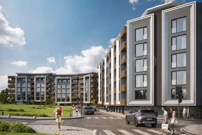Three-room apartment with southwest aspect in Manastirski Livadi