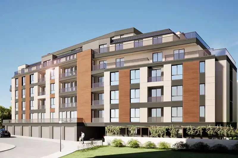 Three-room apartment in Manastirski livadi with terrace