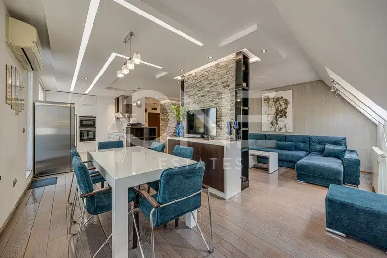 Spacious 3-room apartment in Manastirski Livadi with terrace