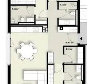 Photo 3 — Four-room apartment in Mladost 2 with video surveillance