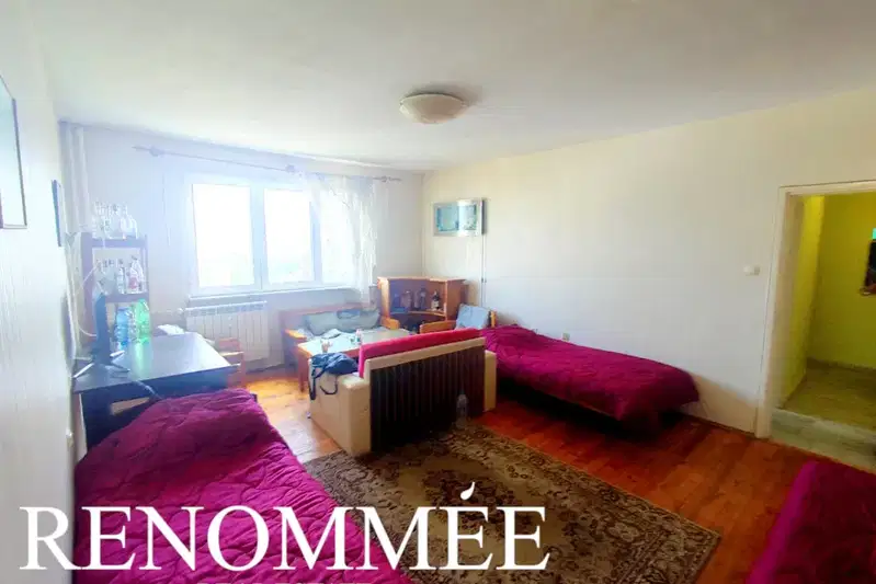 Two-room apartment in Mladost 4 with walk-through rooms