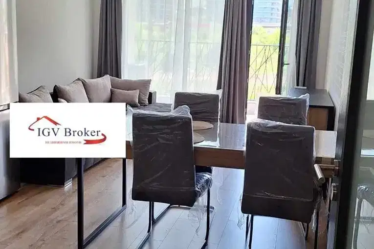 Two-room apartment in Mladost 4 with secure gated complex