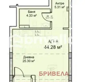 Снимка 4 — Едностаен апартамент в Модерно предградие с лоджия