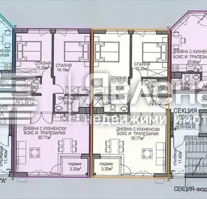 Photo 5 — Two-room apartment in Obelya 2 with elevator in new building