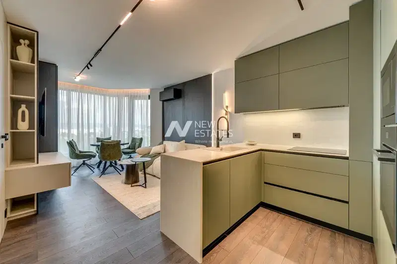 Two-room apartment with balcony in Oborishte, Sofia