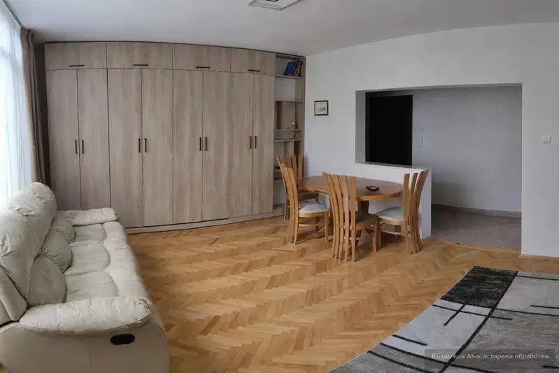 Two-room apartment with two terraces in Oborishte, Sofia