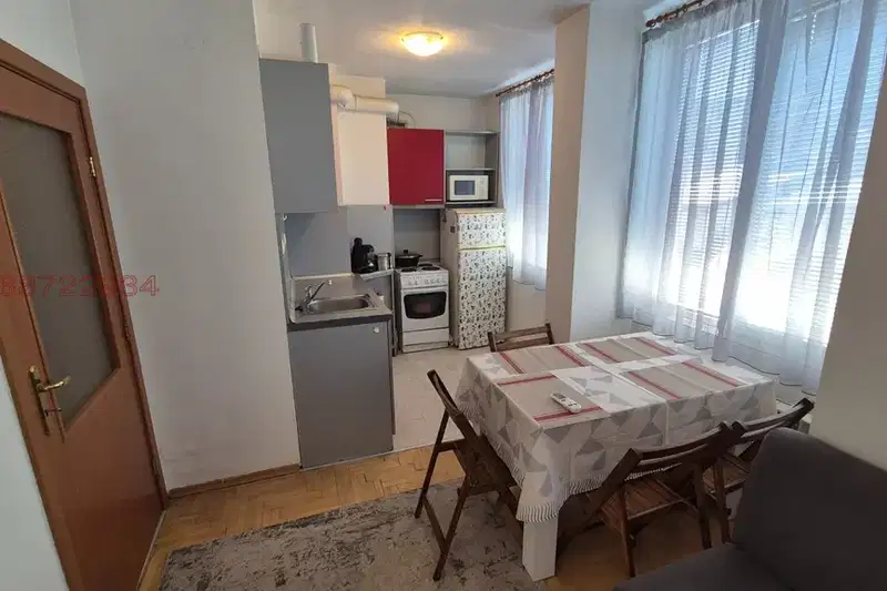 Three-room apartment with terrace in Oborishte, Sofia