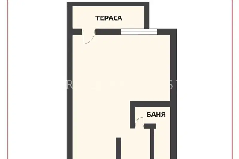 One-room apartment in Ovcha kupel with elevator and access control