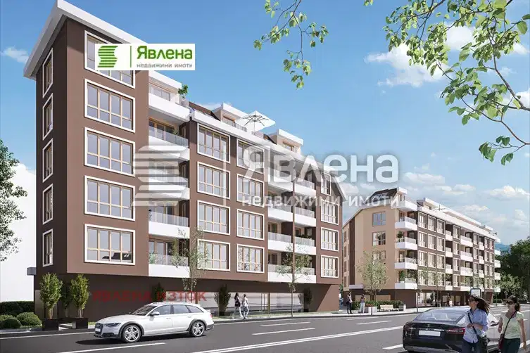 Three-room apartment in Ovcha kupel 1 with parking space