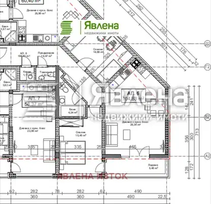 Photo 2 — Three-room apartment in Ovcha kupel 1 with parking space