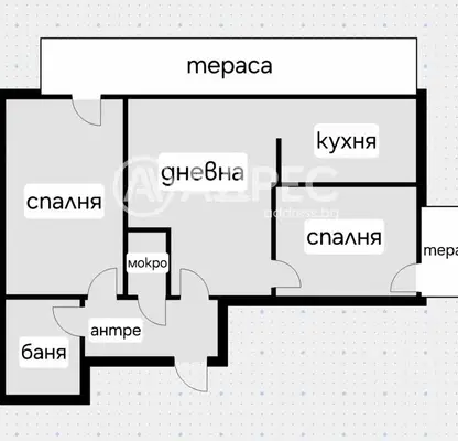 Снимка 4 — Тристаен апартамент с паркомясто в Овча купел, София