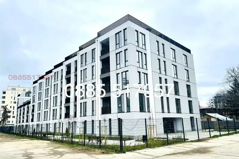 Two-room apartment in Poduyane with controlled access