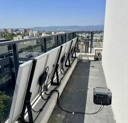 Photo 4 — Three-room apartment with panoramic terrace in Poligona, Sofia