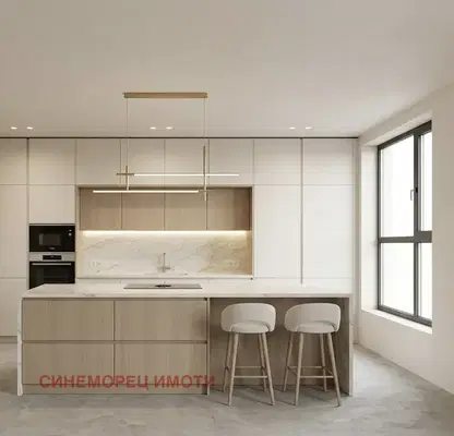 Photo 5 — Three-room apartment with panoramic terrace in Poligona, Sofia