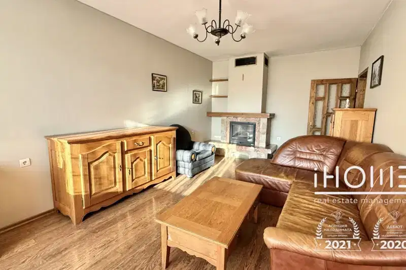 Three-room apartment with two terraces in Razsadnika, Sofia