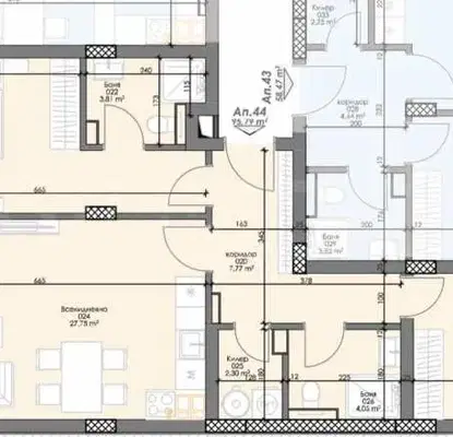 Photo 2 — Three-room apartment with terrace in Serdika, Sofia