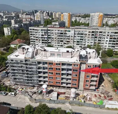 Снимка 4 — Просторен 2-стаен апартамент с панорама в Слатина, София
