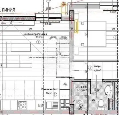 Photo 5 — Two-room apartment with parking space in Slatina, Sofia