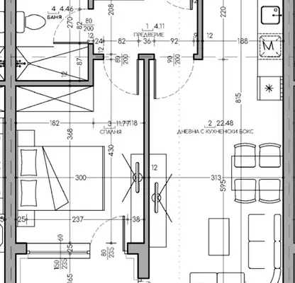 Photo 2 — 2-bedroom apartment in Sofia, Studentski Grad