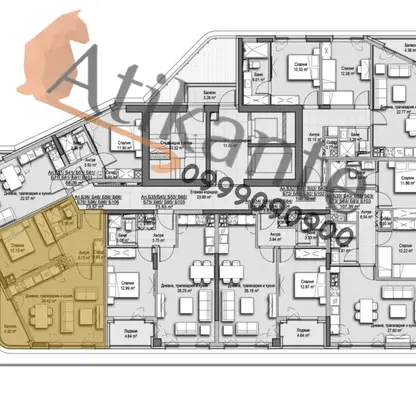 Снимка 3 — Просторен 2-стаен апартамент с тераса в кв. Витоша, София