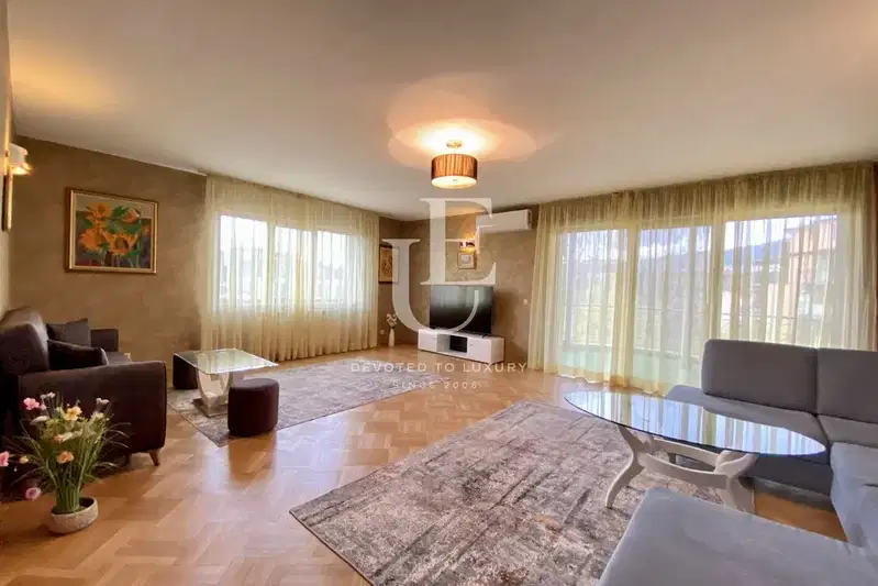 Spacious 3-room maisonette with two terraces in Vitosha district, Sofia